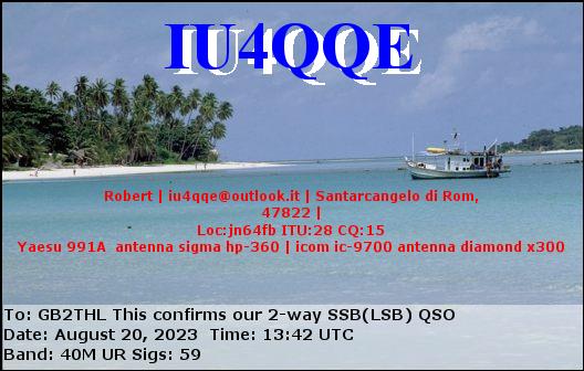 eQSL Card 12