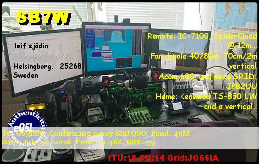 eQSL Card 16