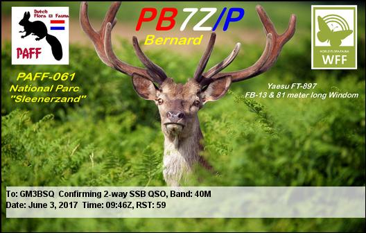 eQSL Card 13