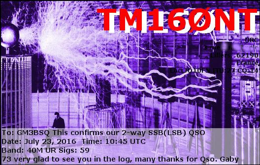 eQSL Card 16